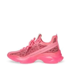 MAXIMA PINK -Stevemadden STEVEMADDEN SHOES MAXIMA HOT PINK INSIDE