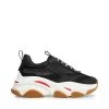 POSSESSION BLACK SYNTHETIC -Stevemadden STEVEMADDEN SHOES POSSESSION BLACK MULTI SIDE