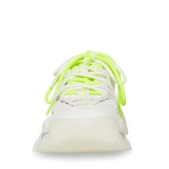 POWER WHITE -Stevemadden STEVEMADDEN SHOES POWER WHITE FRONT