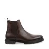 BERRYL BROWN LEATHER -Stevemadden STEVEMADDEN SHOES REBOUND BROWN SIDE