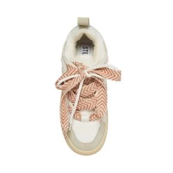 ROARING WHITE MULTI 13 ROARING WHITE MULTI -Stevemadden STEVEMADDEN SHOES ROARING WHITE GREEN TOP