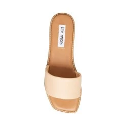 SANDRA TAN LEATHER -Stevemadden STEVEMADDEN SHOES SANDRA TAN LEATHER TOP
