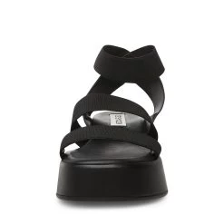 SASHES BLACK -Stevemadden STEVEMADDEN SHOES SASHES BLACK FRONT