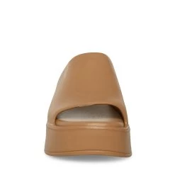 SLINKY-J TAN -Stevemadden STEVEMADDEN SHOES SLINKY J TAN FRONT