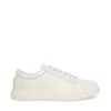 TILTON2 WHITE LEATHER -Stevemadden STEVEMADDEN SHOES TILTON WHITE LEATHER SIDE