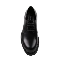 TITUS BLACK LEATHER 11 TITUS BLACK LEATHER -Stevemadden STEVEMADDEN SHOES TITUS BLACK TOP