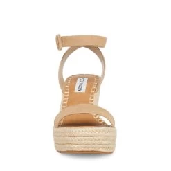 UPSTAGE TAN SUEDE -Stevemadden STEVEMADDEN SHOES UPSTAGE TAN FRONT