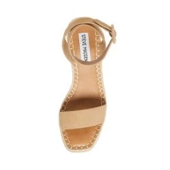 UPSTAGE TAN SUEDE -Stevemadden STEVEMADDEN SHOES UPSTAGE TAN TOP