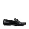 YULL BLACK LEATHER -Stevemadden STEVEMADDEN SHOES YULL BLACK SIDE