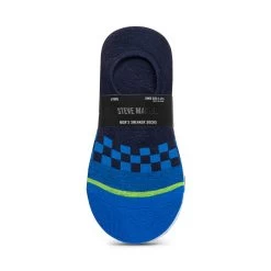 5PK MEN'S BLUE MULTI SNEAKER SOCKS