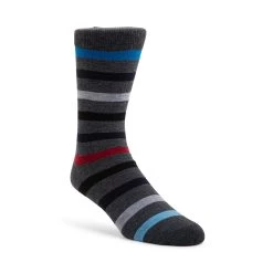5PK MEN'S BLUE MULTI SOCKS -Stevemadden STEVEMADDEN SOCKS SMSKM0057 LARGELINES