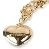 PUFF HEART NECKLACE GOLD -Stevemadden STEVEMADDEN ACCESSORIES 464654GLD710 GOLD DETAIL