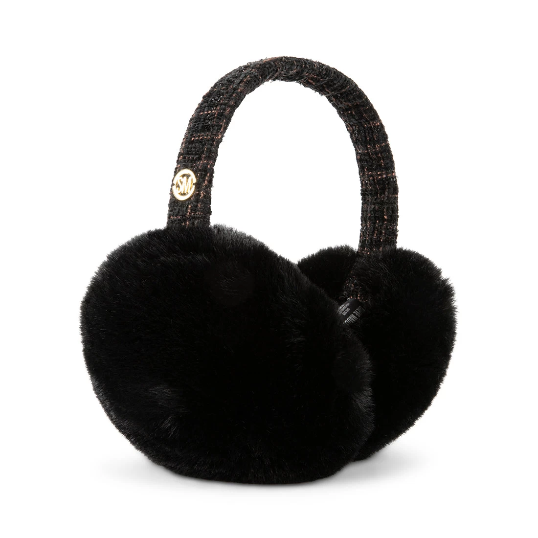 FAUX-FUR EARMUFF BLACK 3 FAUX-FUR EARMUFF BLACK