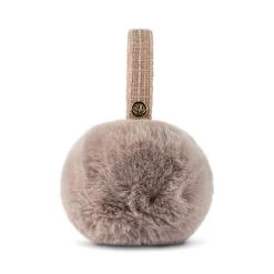 FAUX-FUR EARMUFF TAN -Stevemadden STEVEMADDEN ACCESSORIES SMA 1578 TAN SIDE