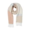 COLOURBLOCK FRINGE SCARF NATURAL MULTI -Stevemadden STEVEMADDEN ACCESSORIES SMA 2614 IVORY