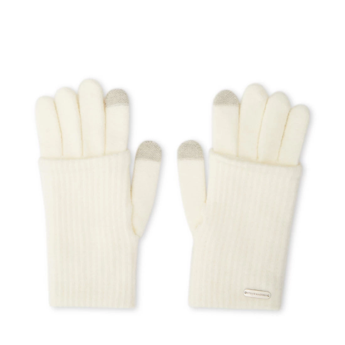 TOUCHSCREEN RIBBED GLOVES NATURAL 3 TOUCHSCREEN RIBBED GLOVES NATURAL