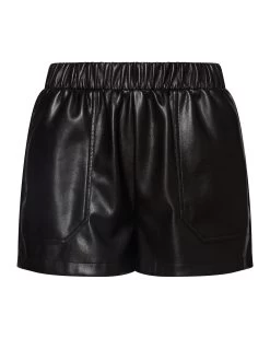 FAUX THE RECORD SHORT BLACK -Stevemadden STEVEMADDEN APPAREL BL303047 BLACK 68599