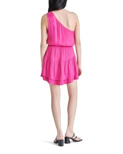 ON POINTE DRESS PINK -Stevemadden STEVEMADDEN APPAREL BM208009 RASPBERRY 04