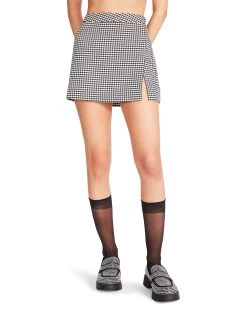 CAMERON SKIRT WHITE/BLACK -Stevemadden STEVEMADDEN APPAREL BM309712 WHITE 03