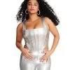 KIMMIE CORSET SILVER -Stevemadden STEVEMADDEN APPAREL BM404605 SILVER 08