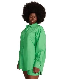 POPPY TOP GREEN -Stevemadden STEVEMADDEN APPAREL BN104683 GREEN 02 7bde5192 f5e9 4473 b4ae d661f524f290