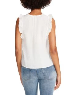 LORETTA TOP WHITE -Stevemadden STEVEMADDEN APPAREL BN104701 WHITE 03