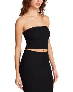NINA TOP BLACK 8 NINA TOP BLACK -Stevemadden STEVEMADDEN APPAREL BN105879 BLACK 03