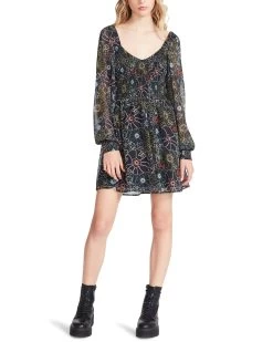 COLOR ME LUCKY DRESS BLACK