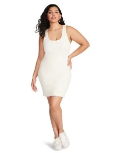 MALIA DRESS NATURAL -Stevemadden STEVEMADDEN APPAREL BN108609 WHITE 01