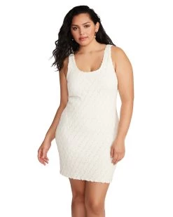 MALIA DRESS NATURAL -Stevemadden STEVEMADDEN APPAREL BN108609 WHITE 02
