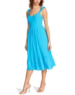 SOPHIA ROSE DRESS BLUE -Stevemadden STEVEMADDEN APPAREL BN108617 ARUBA BLUE 03