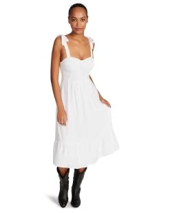 SOPHIA ROSE DRESS WHITE -Stevemadden STEVEMADDEN APPAREL BN108617 WHITE 06