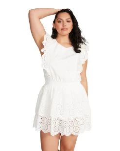 JAYDA DRESS WHITE -Stevemadden STEVEMADDEN APPAREL BN108659 WHITE 03