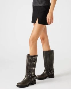 CAM SKORT BLACK -Stevemadden STEVEMADDEN APPAREL BN109791 BLACK 03 e75bf6c9 419f 41ef 9f78 c4801d07795f