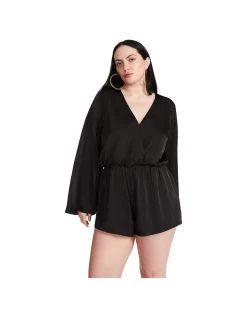 FARRAH ROMPER BLACK -Stevemadden STEVEMADDEN APPAREL BN203463 BLACK 08