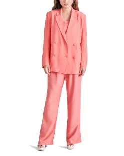 ISABELLA PANT PINK -Stevemadden STEVEMADDEN APPAREL BN203528 SPRING ROSE 01