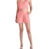 ENI SHORT PINK -Stevemadden STEVEMADDEN APPAREL BN203533 SPRING ROSE 01