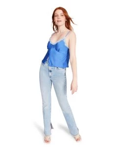 ASHER TOP BLUE -Stevemadden STEVEMADDEN APPAREL BN204722 BLUE 04