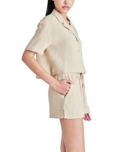 PALOMA TOP NATURAL 8 PALOMA TOP NATURAL -Stevemadden STEVEMADDEN APPAREL BN204785 KHAKI 02