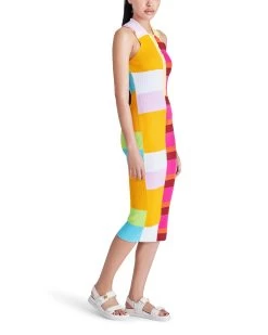 EVELYN DRESS BRIGHT MULTI -Stevemadden STEVEMADDEN APPAREL BN208667 MULTI 02