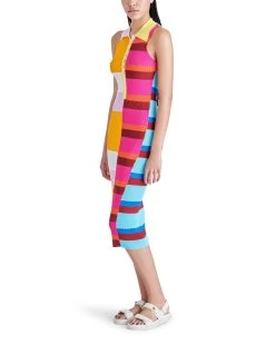EVELYN DRESS BRIGHT MULTI -Stevemadden STEVEMADDEN APPAREL BN208667 MULTI 03