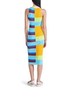EVELYN DRESS BRIGHT MULTI -Stevemadden STEVEMADDEN APPAREL BN208667 MULTI 04