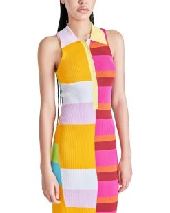 EVELYN DRESS BRIGHT MULTI -Stevemadden STEVEMADDEN APPAREL BN208667 MULTI 05