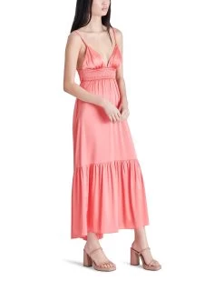 LISA DRESS PINK -Stevemadden STEVEMADDEN APPAREL BN208680 SPRING ROSE 02