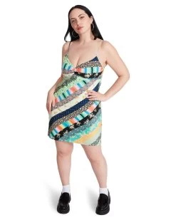 CHANI DRESS BRIGHT MULTI 14 CHANI DRESS BRIGHT MULTI -Stevemadden STEVEMADDEN APPAREL BN208689 MULTI FABRIC 09