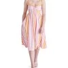 DEYVANI DRESS BRIGHT MULTI 1 DEYVANI DRESS BRIGHT MULTI -Stevemadden STEVEMADDEN APPAREL BN208752 MULTI STRIPE 01
