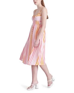 DEYVANI DRESS BRIGHT MULTI 8 DEYVANI DRESS BRIGHT MULTI -Stevemadden STEVEMADDEN APPAREL BN208752 MULTI STRIPE 03