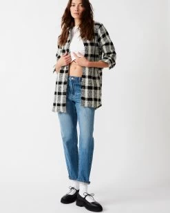 ELDRIDGE SHIRT JACKET BLACK MULTI