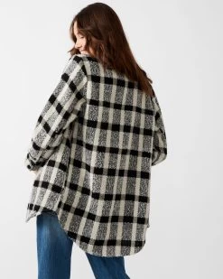 ELDRIDGE SHIRT JACKET BLACK MULTI 9 ELDRIDGE SHIRT JACKET BLACK MULTI -Stevemadden STEVEMADDEN APPAREL BN302139 BLACK 04