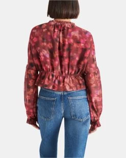 HOLLIS TOP PINK MULTI -Stevemadden STEVEMADDEN APPAREL BN304945 PINK MULTI 04